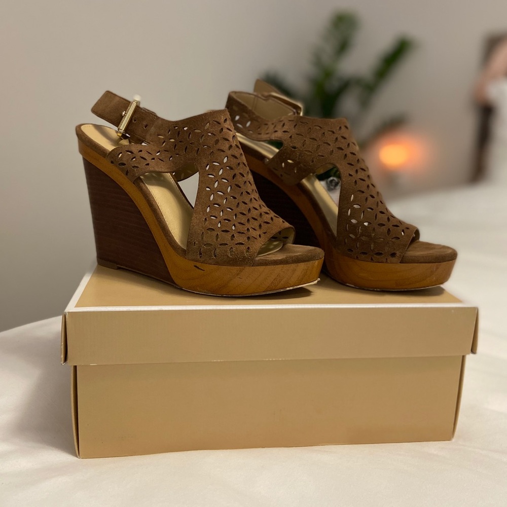 MK Wedge Shoe